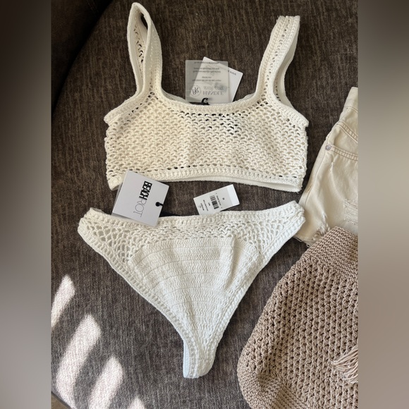 Beach Riot Crochet Bikini NWT - Picture 4 of 8